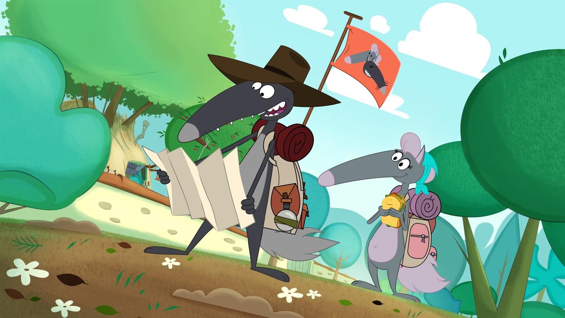 Der Wolf, der ein Entdecker sein wollte