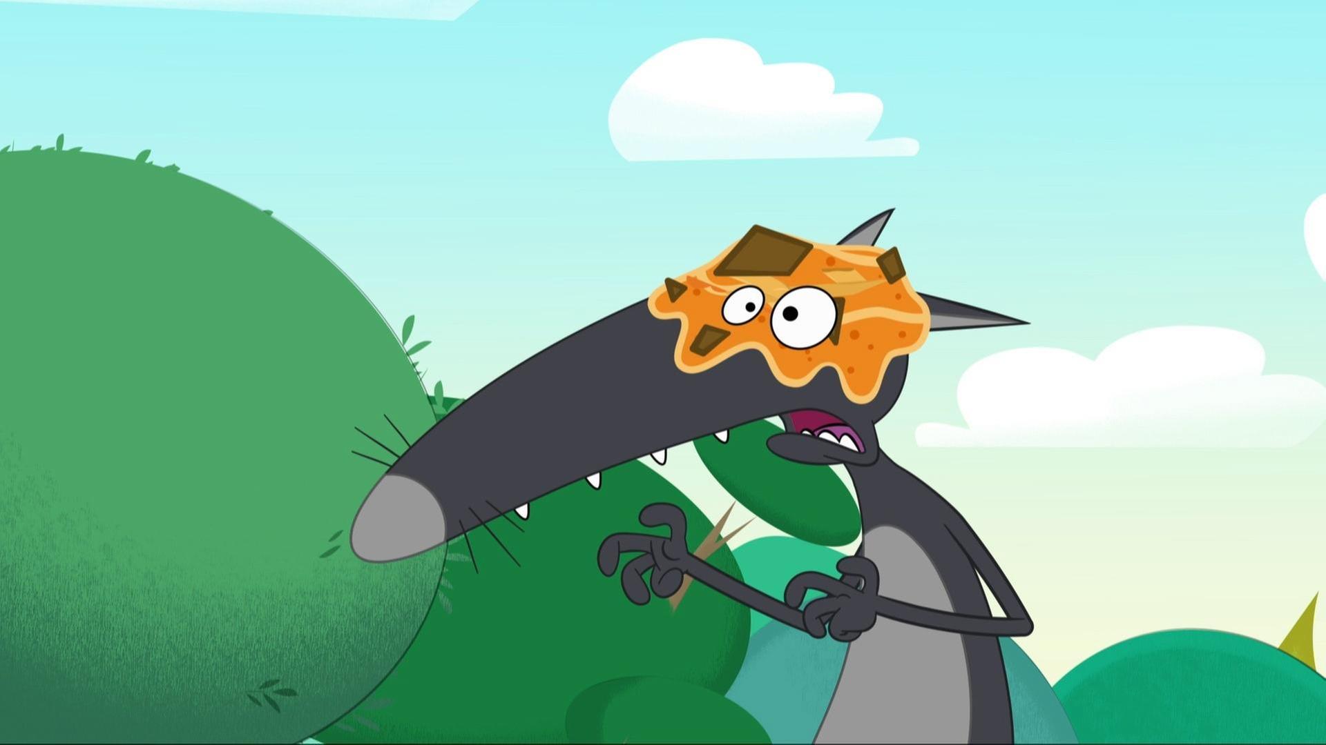 Der Wolf, der Streiche spielen wollte