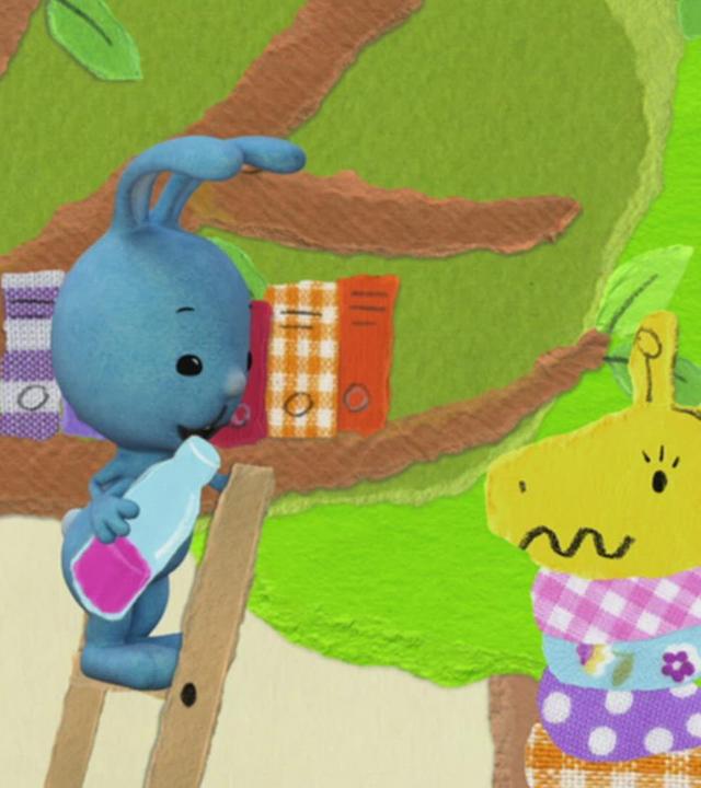 Die Giraffe ist krank