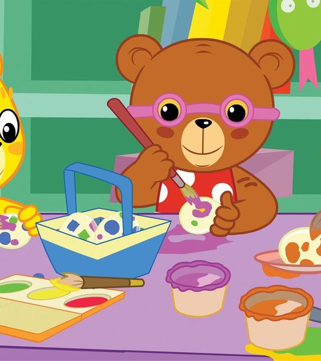 Die Ostereieranmalmaschine