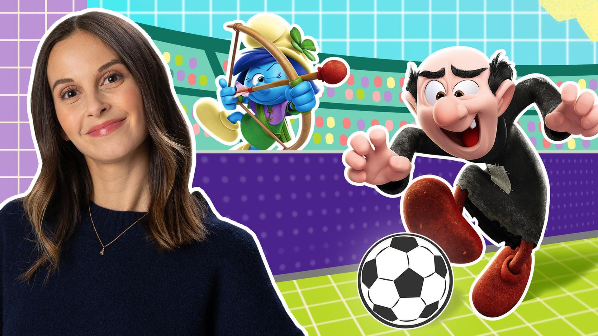 Die Schlümpfe spielen Fußball?