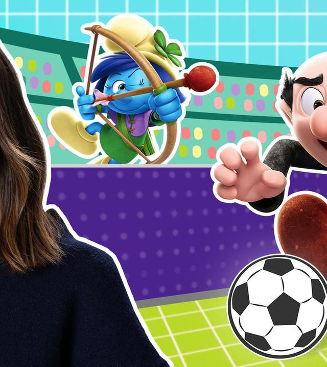 Die Schlümpfe spielen Fußball?