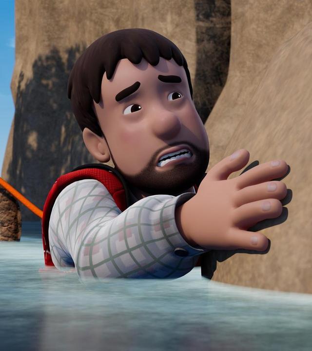 Die Wilden Männer in Gefahr