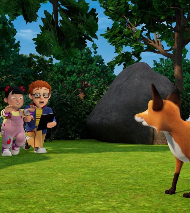 Die Wildtier-Zeichnung