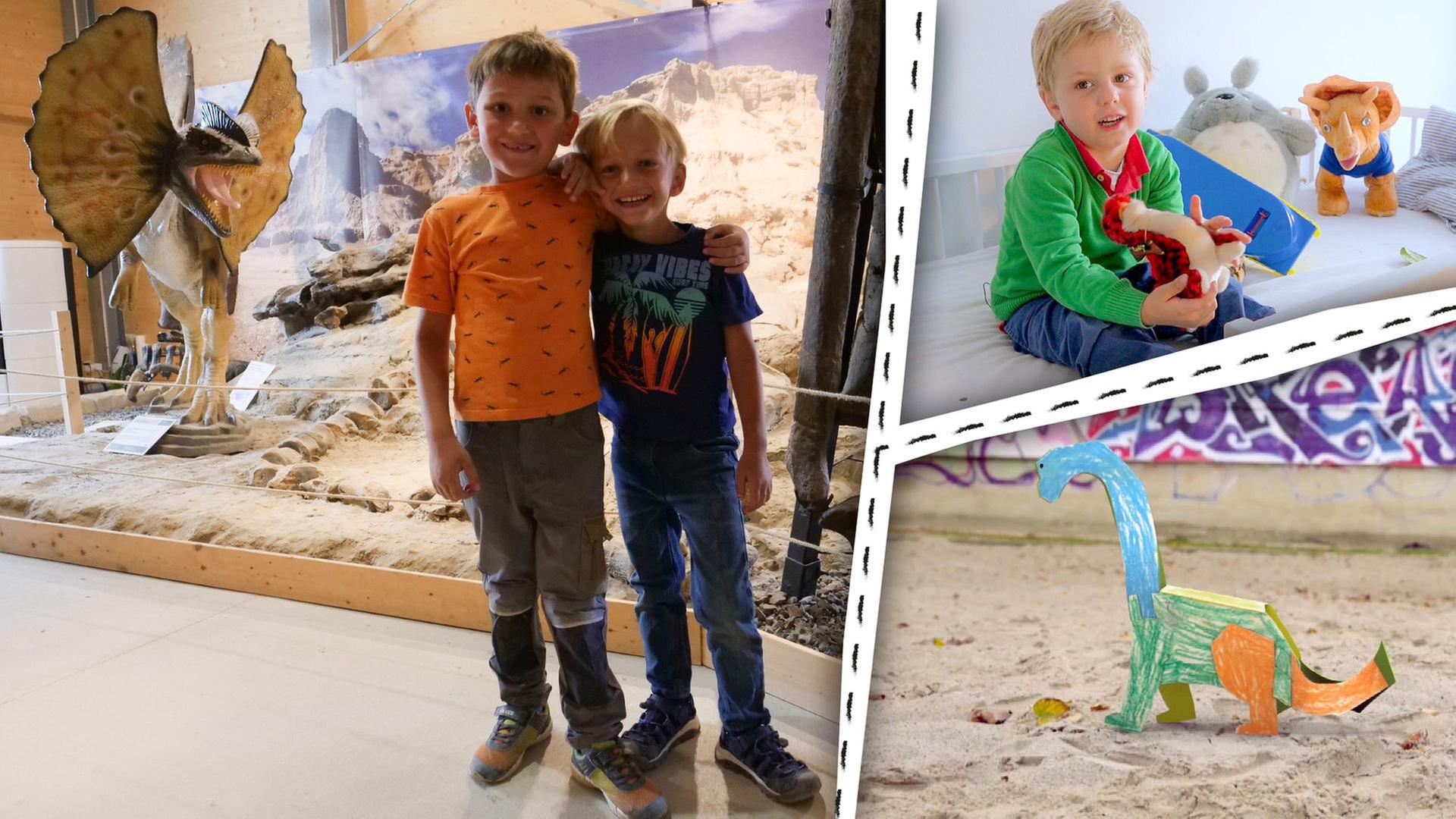 Dinos - Wir malen und basteln Dinosaurier