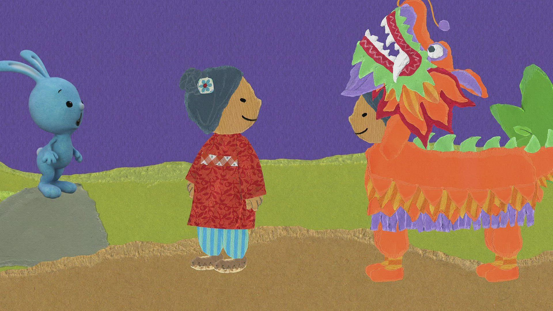 Drachenfest in China