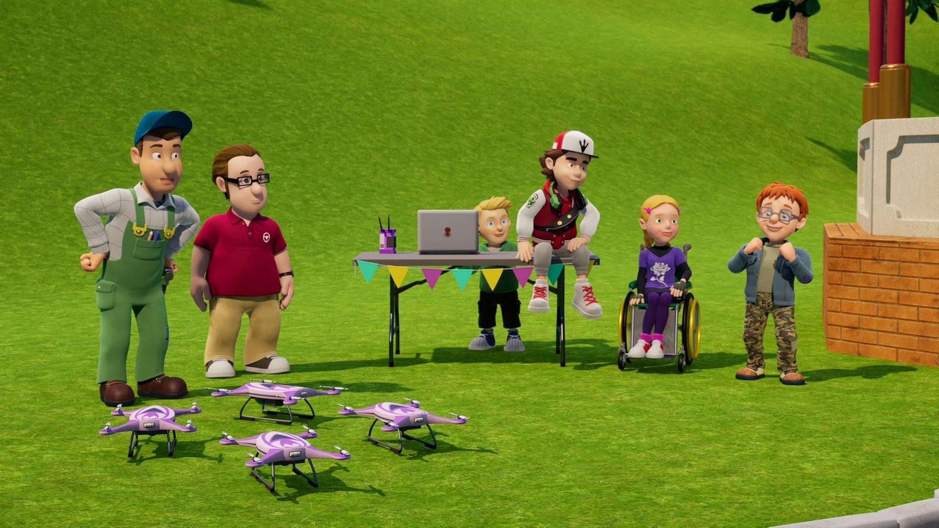 Ein Fest für Hauptfeuerwehrmann Steele