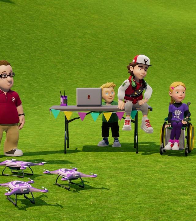 Ein Fest für Hauptfeuerwehrmann Steele