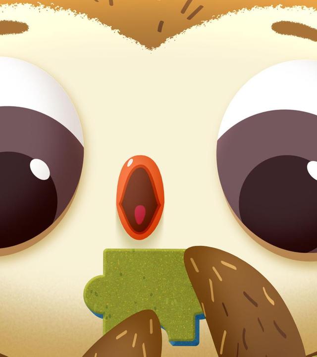 Ein puzzeliges Huhn