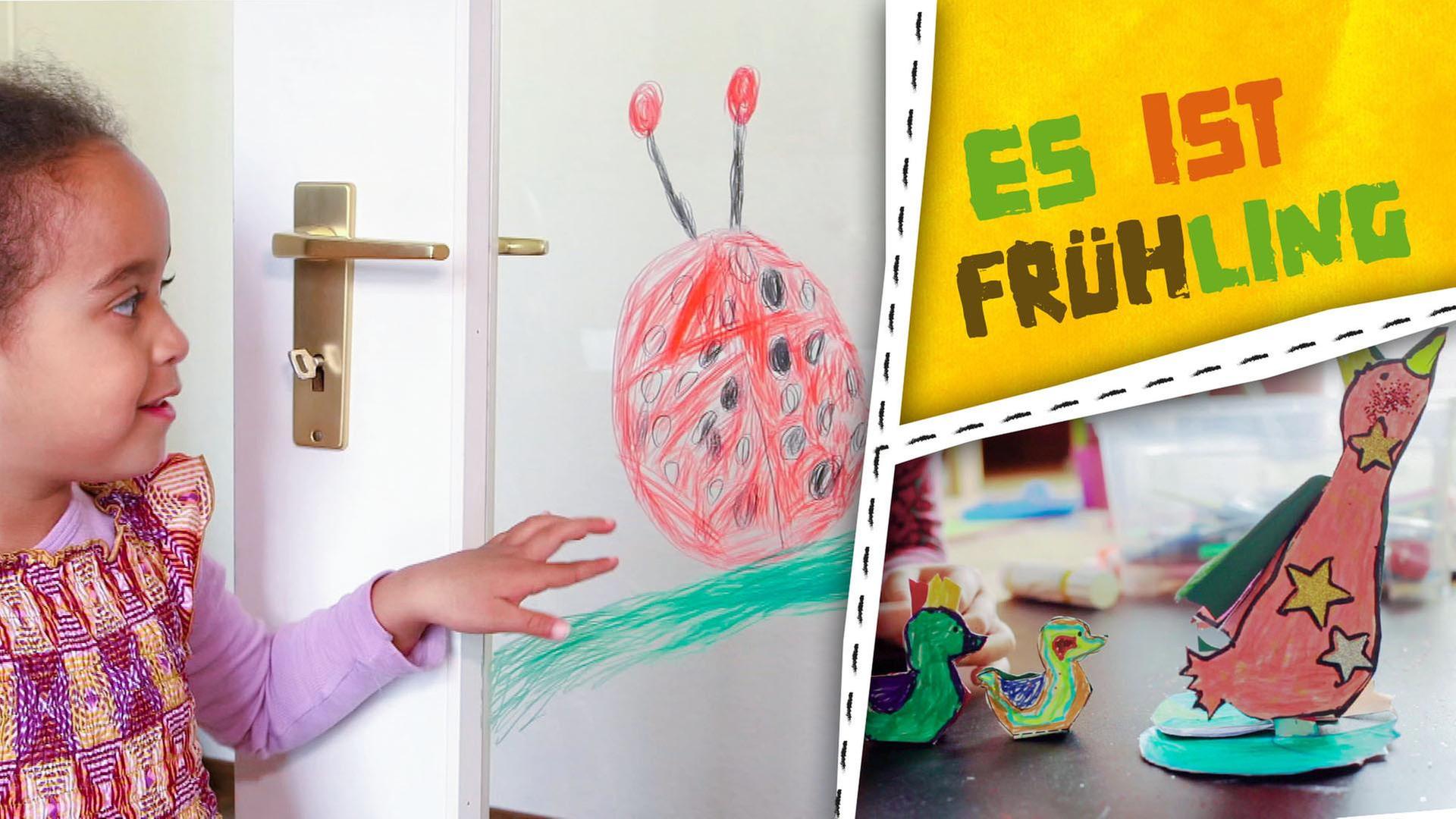 Entenfamilien, Marienkäfer und Samenkugel - es ist Frühling!