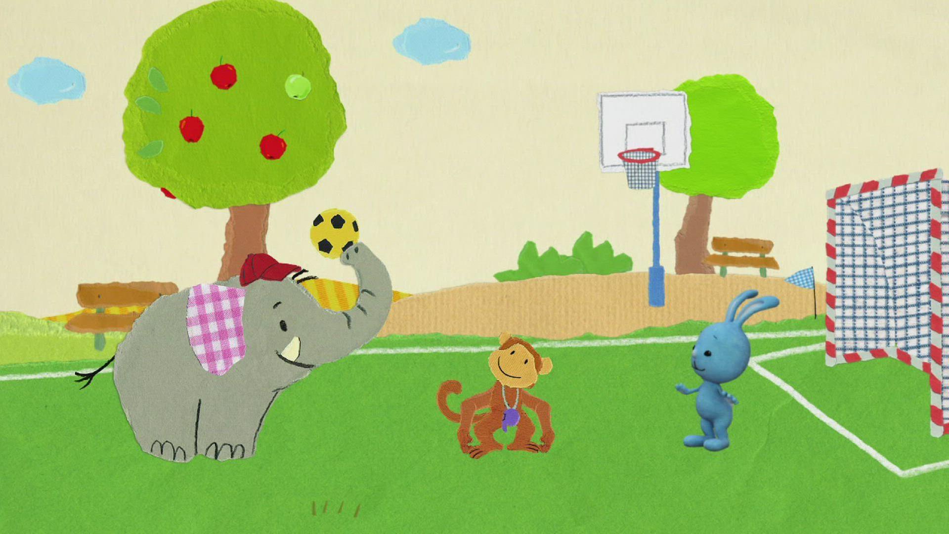Fangenspielen mit Kikaninchen
