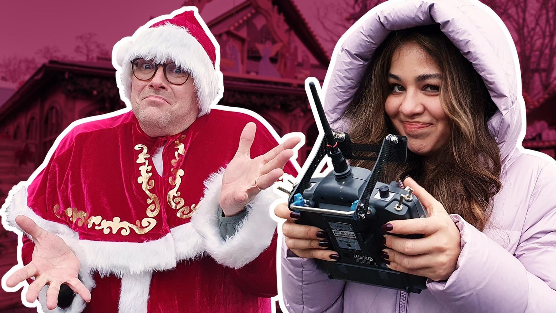 Ferngesteuert auf dem Weihnachtsmarkt, Tag 1