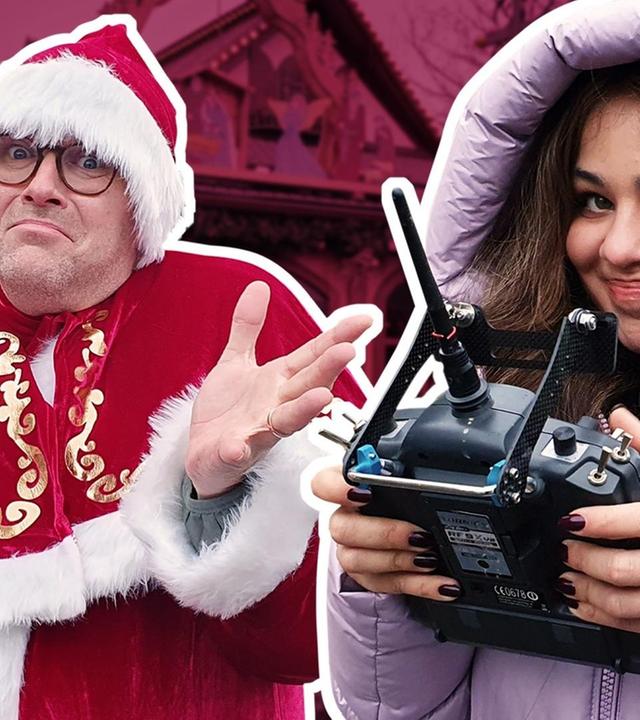 Ferngesteuert auf dem Weihnachtsmarkt, Tag 1