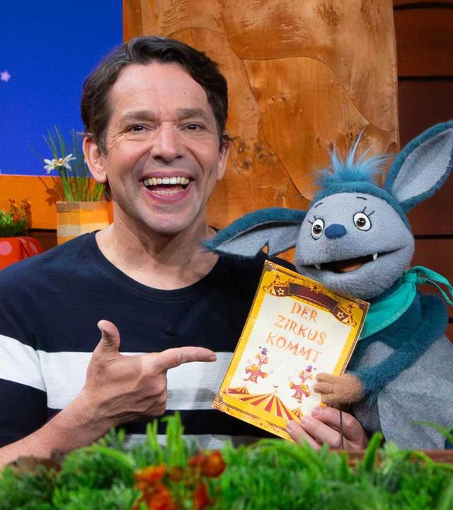 Fidi freut sich auf den Zirkus