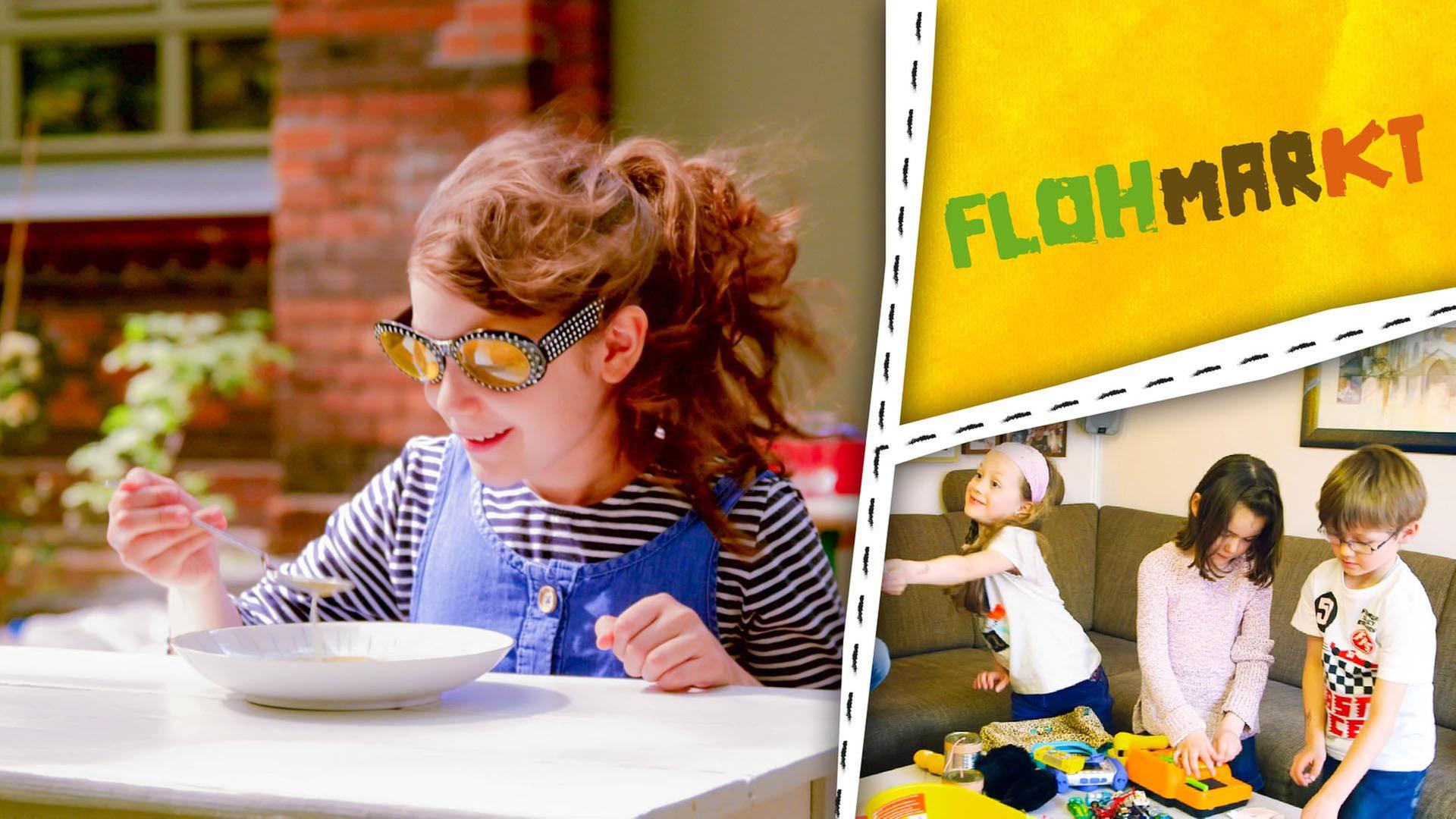 Flohmarkt und Restaurant - wir spielen!