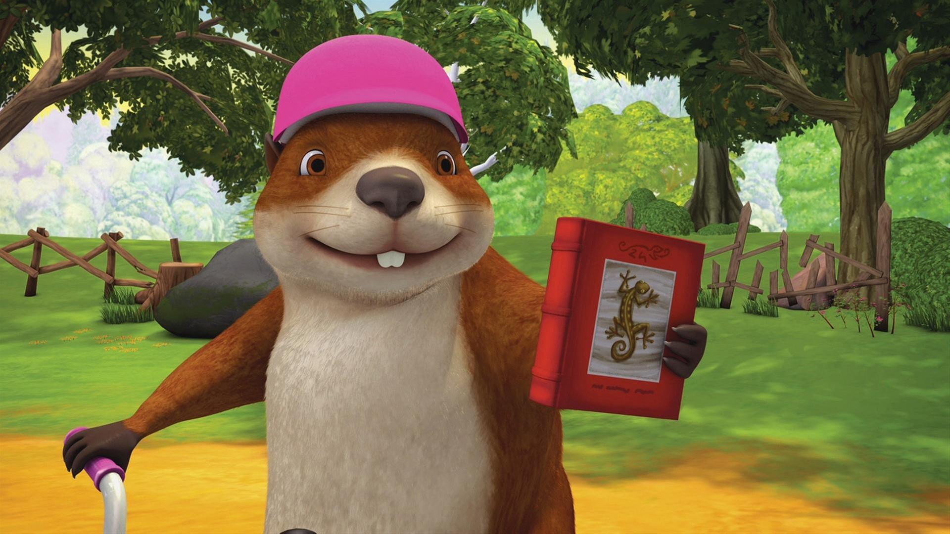 Franklin und der Gecko-Wettkampf