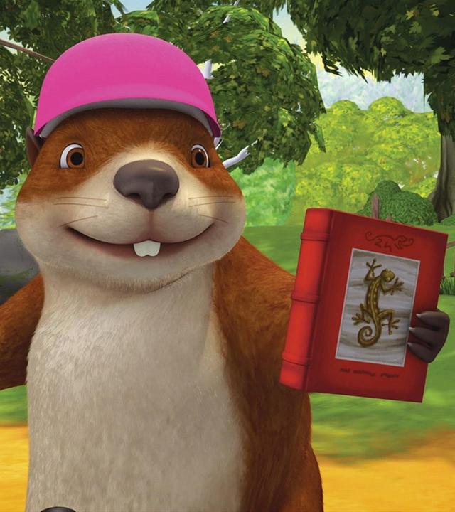 Franklin und der Gecko-Wettkampf