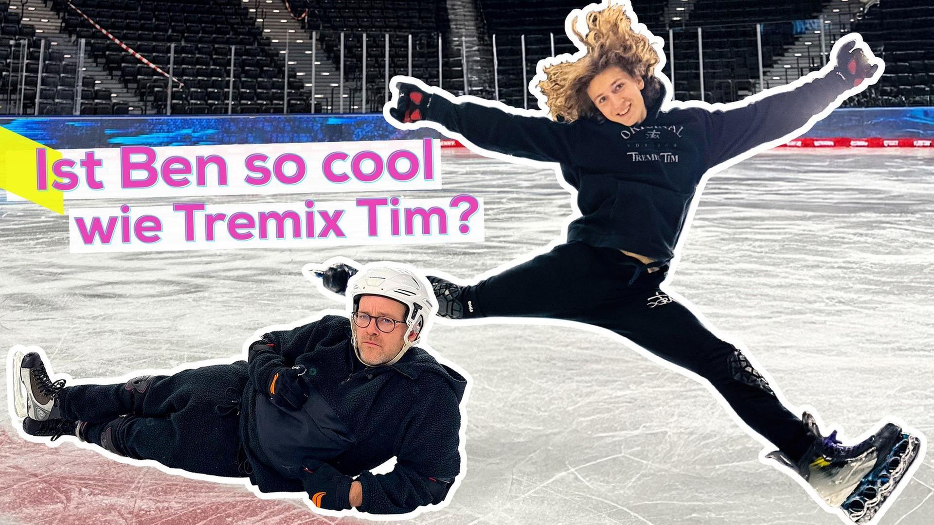 Freestyle Ice Skating mit TremiX Tim