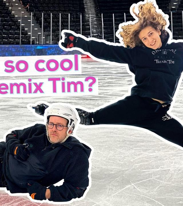 Freestyle Ice Skating mit TremiX Tim
