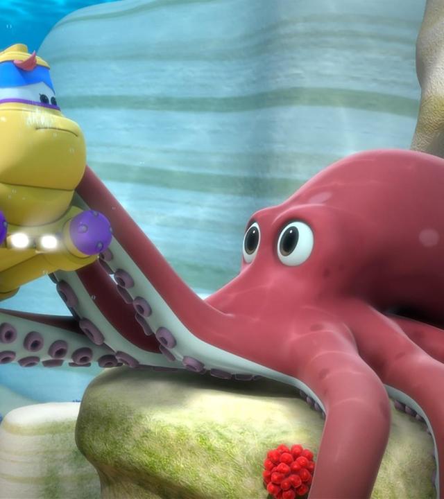 Freunde unter Wasser