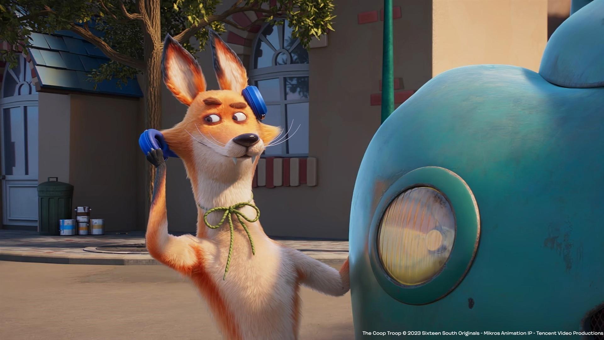 Fuchs im Hühnerstall