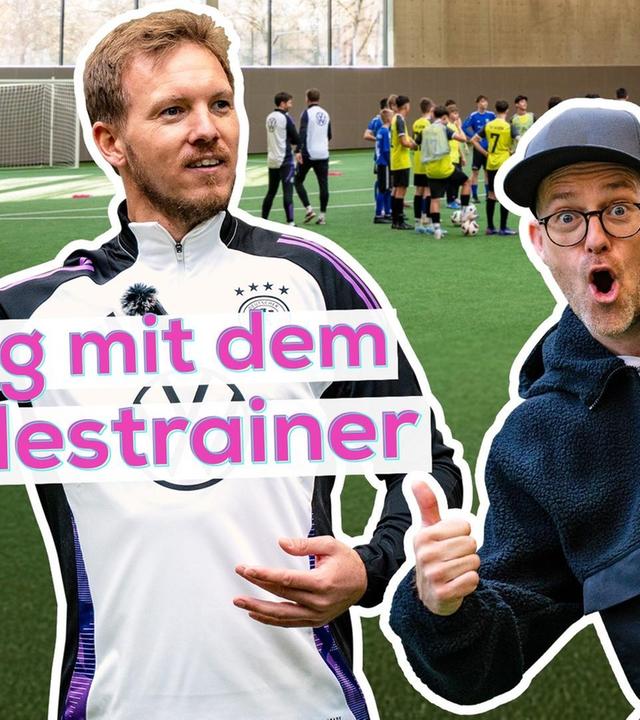 Fußballtraining mit Julian Nagelsmann