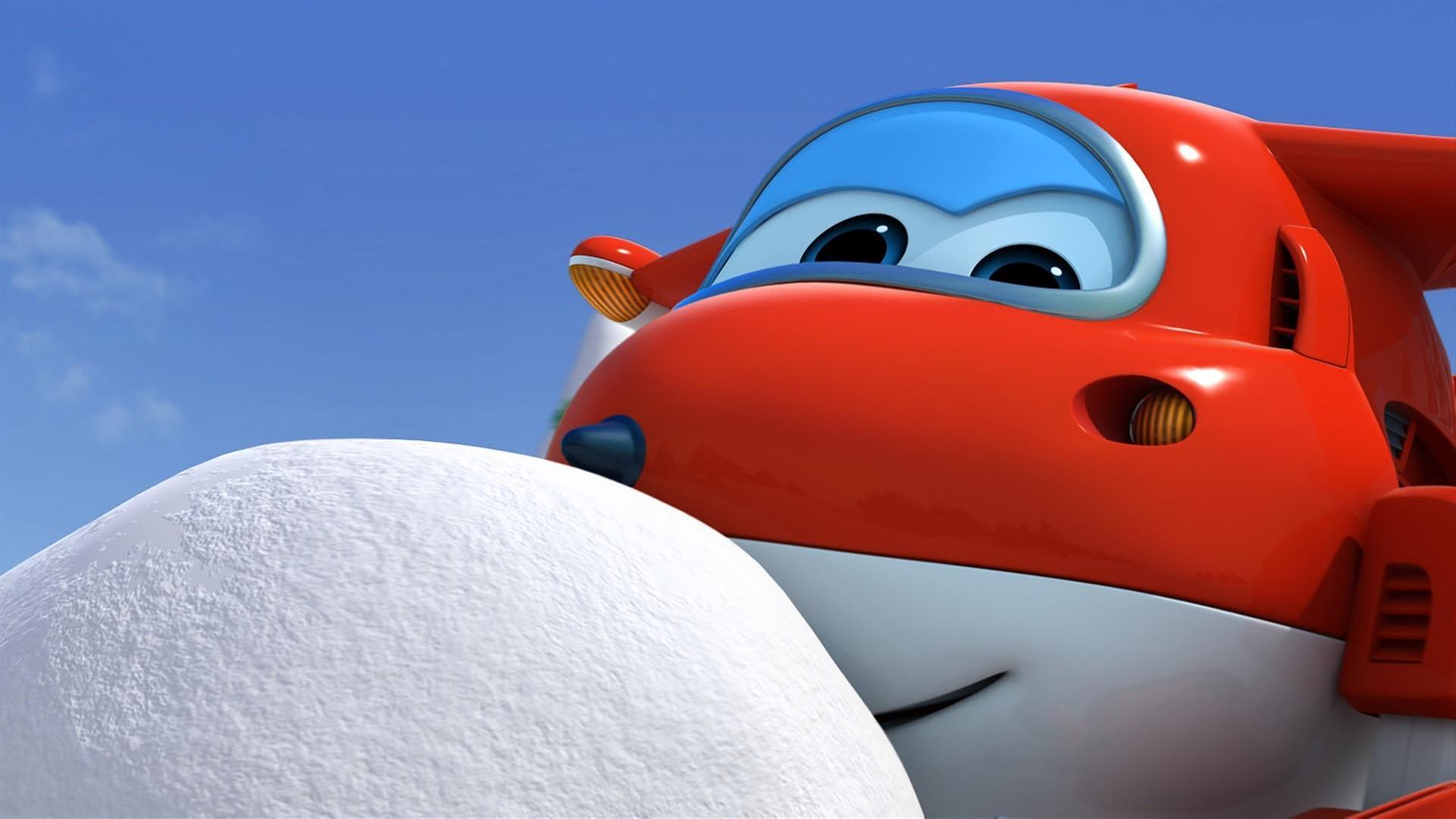 Gigantischer Schneemann