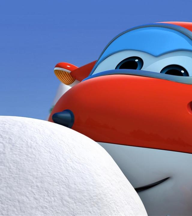 Gigantischer Schneemann