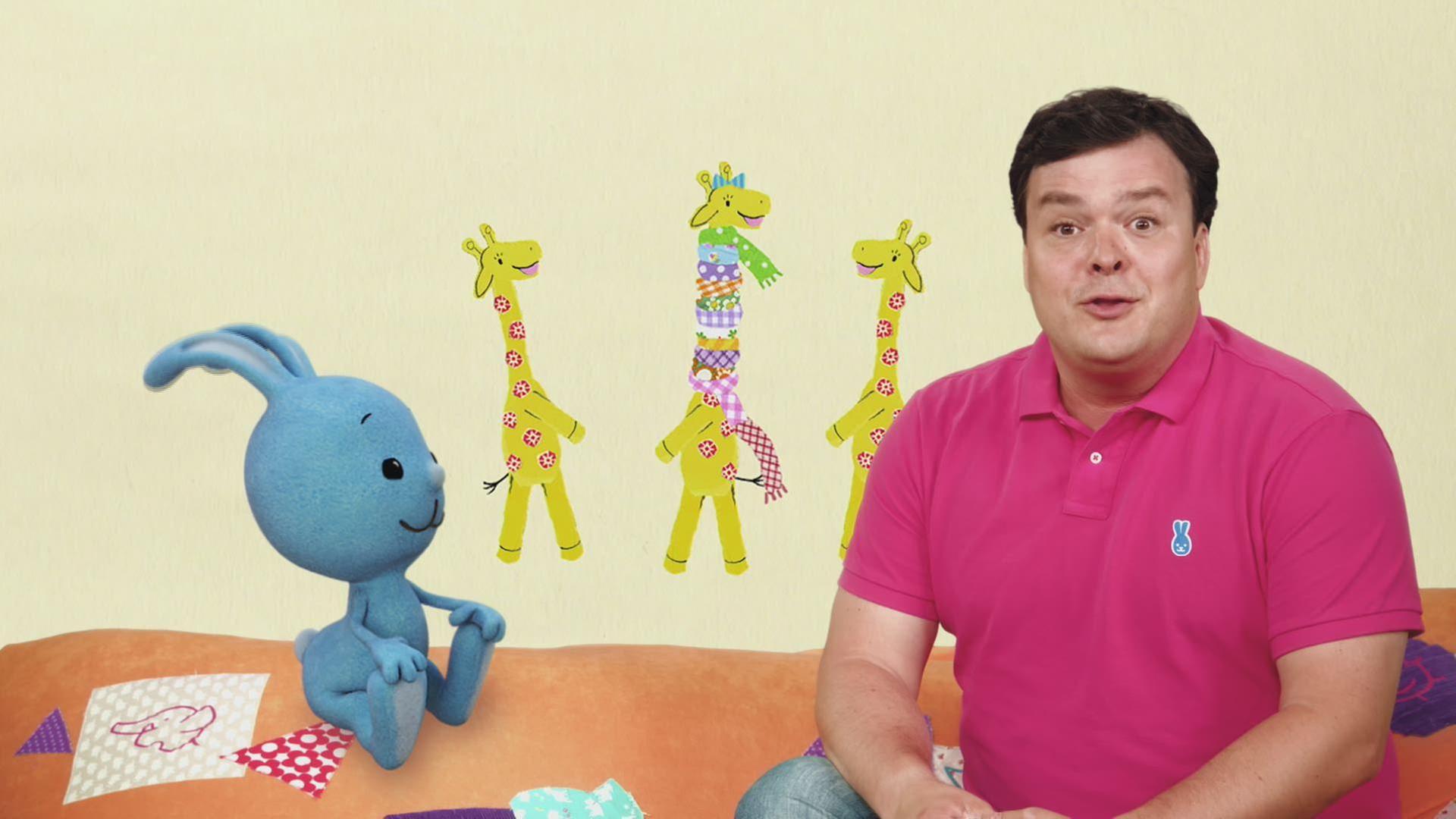 Giraffe Gerda wünscht sich einen Schal