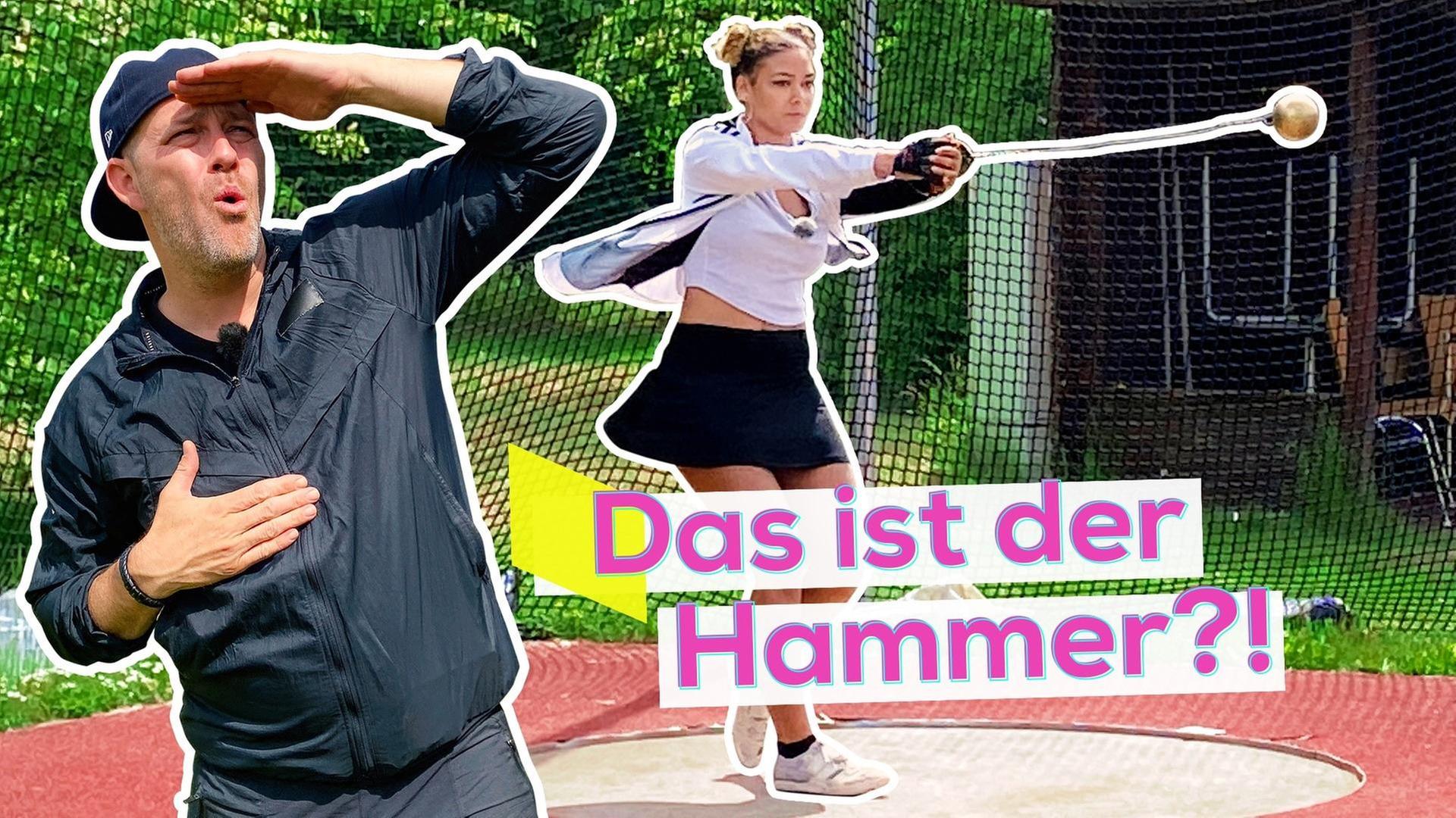 Hammerwurf mit Nova Kienast