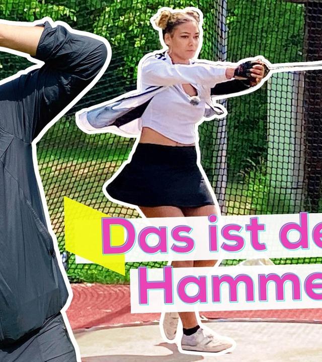 Hammerwurf mit Nova Kienast