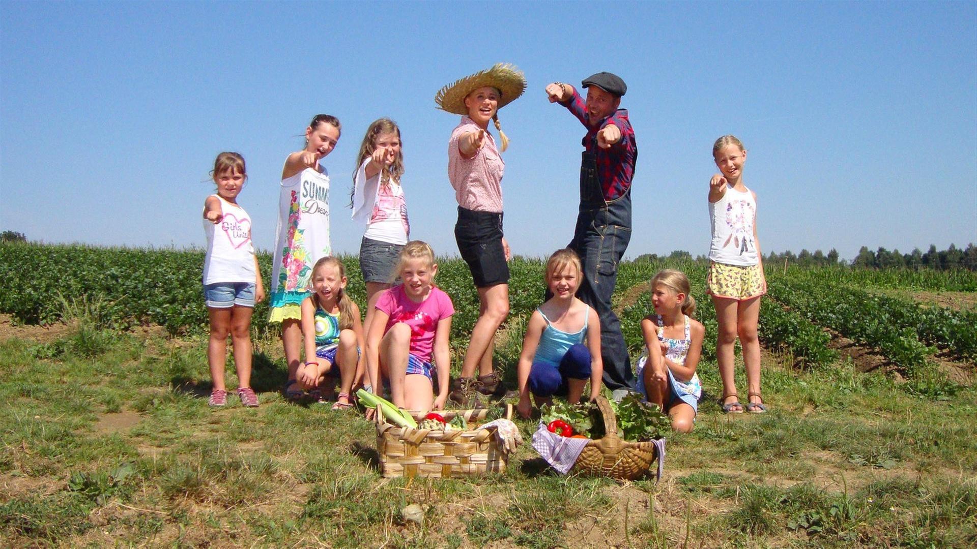 Im Gemüsegarten