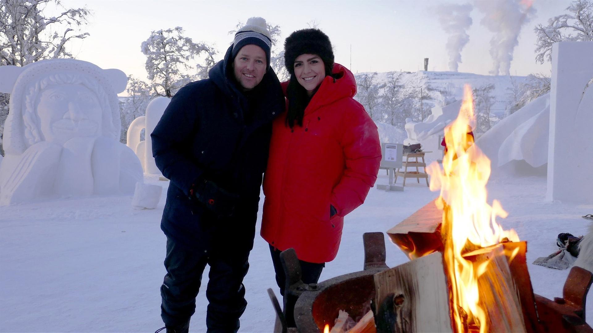 Jess und Ben in Lappland, Tag 1