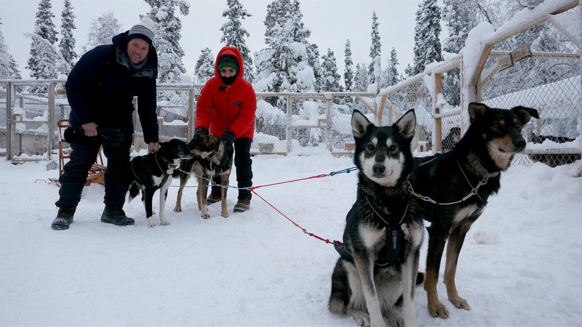 Jess und Ben in Lappland, Tag 2