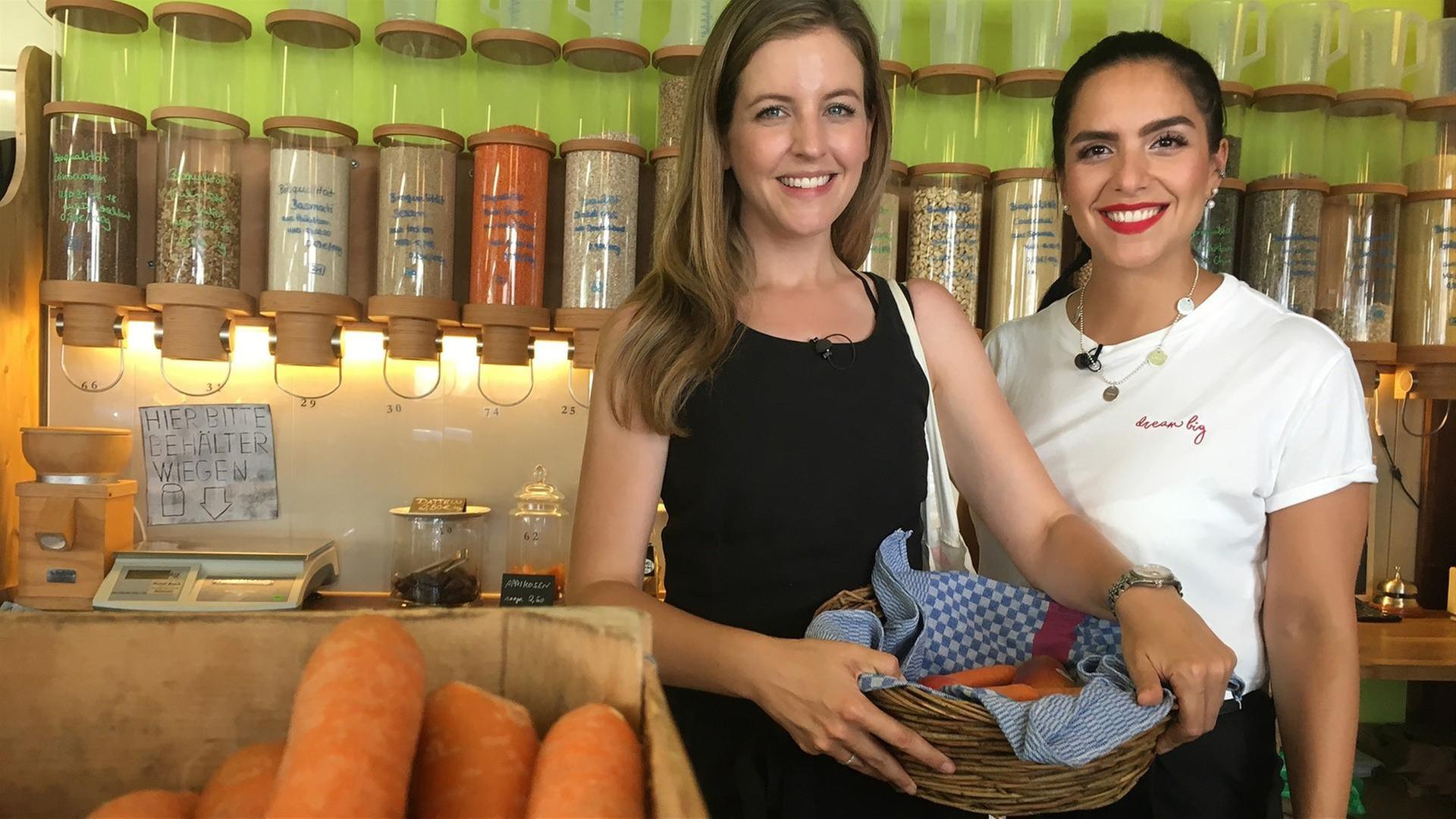 Jess und Jennies Plastik-Challenge