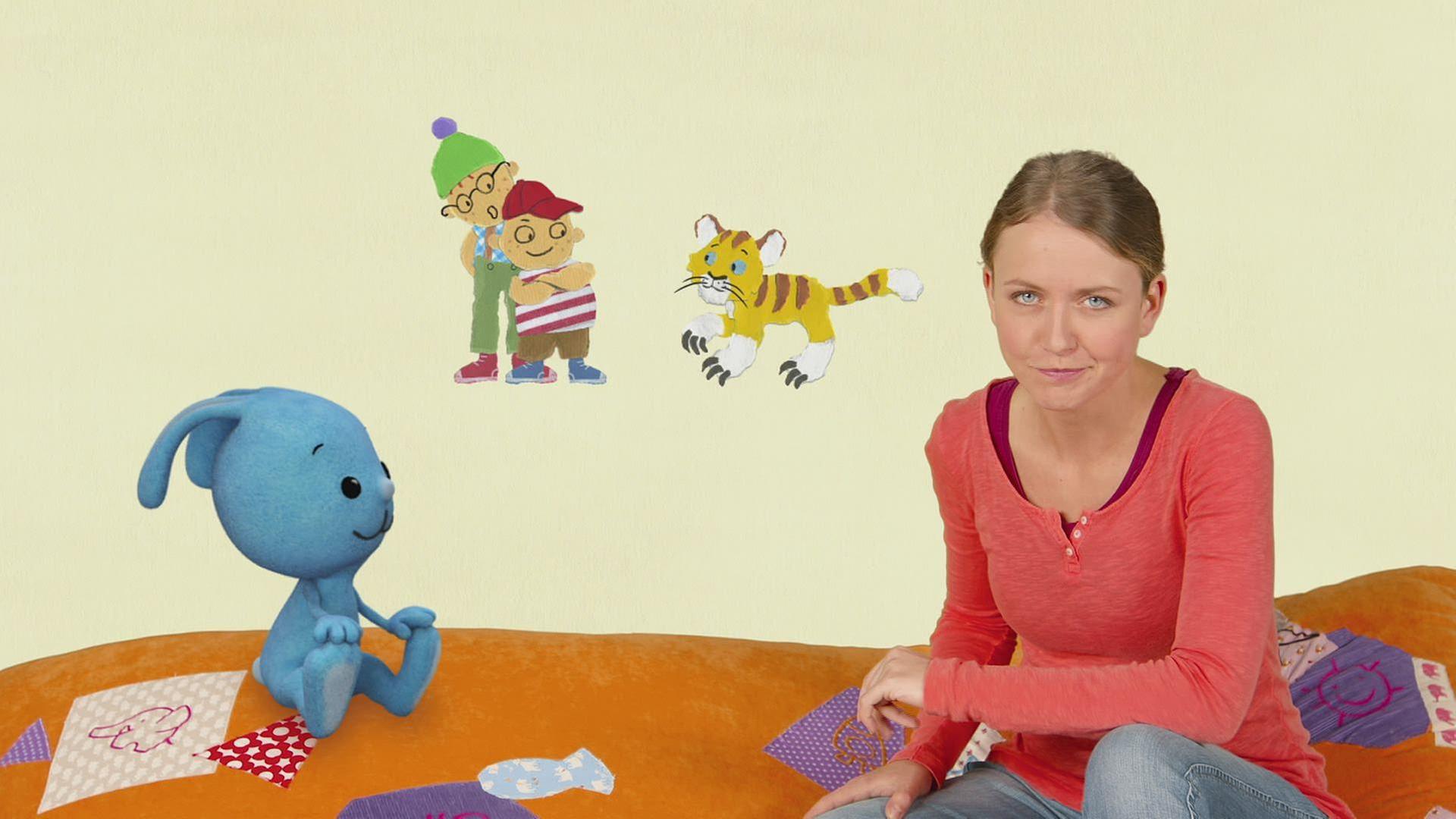 Kasimir hat Angst vor einem Tiger