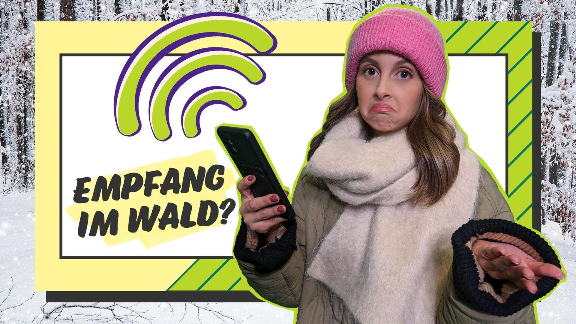 Kein Handyempfang im Wald?