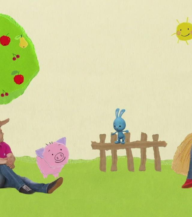 Kikaninchen, Anni und Christian bauen einen Bauernhof