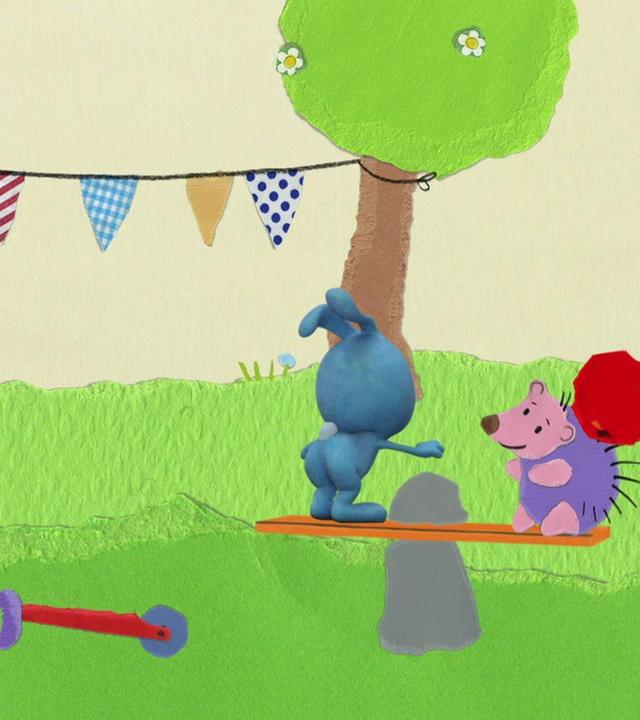 Kikaninchen baut ein Karusell