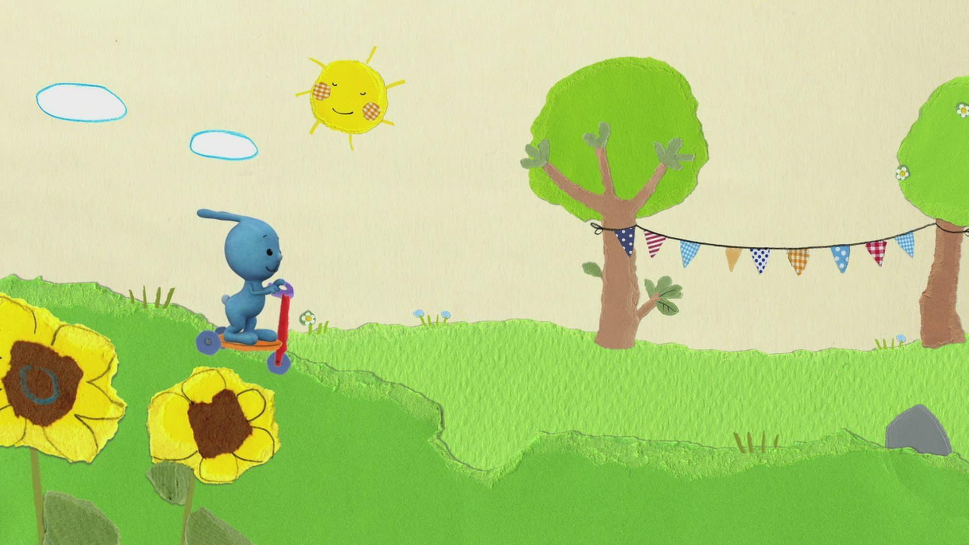 Kikaninchen baut sich eine Seilbahn