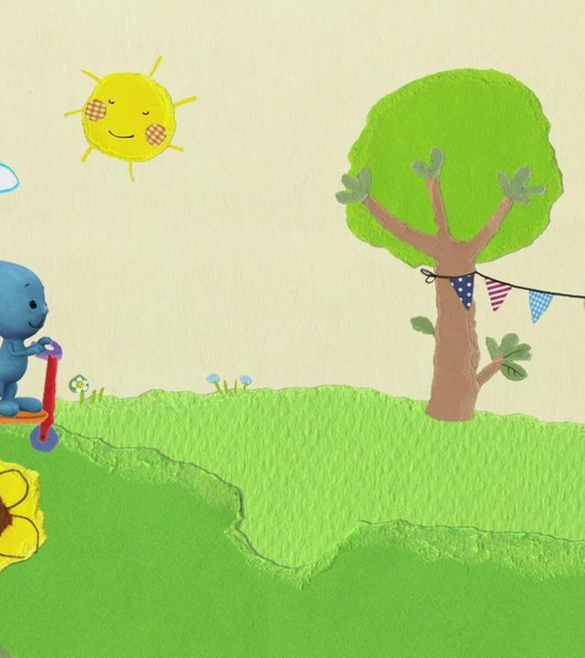 Kikaninchen baut sich eine Seilbahn