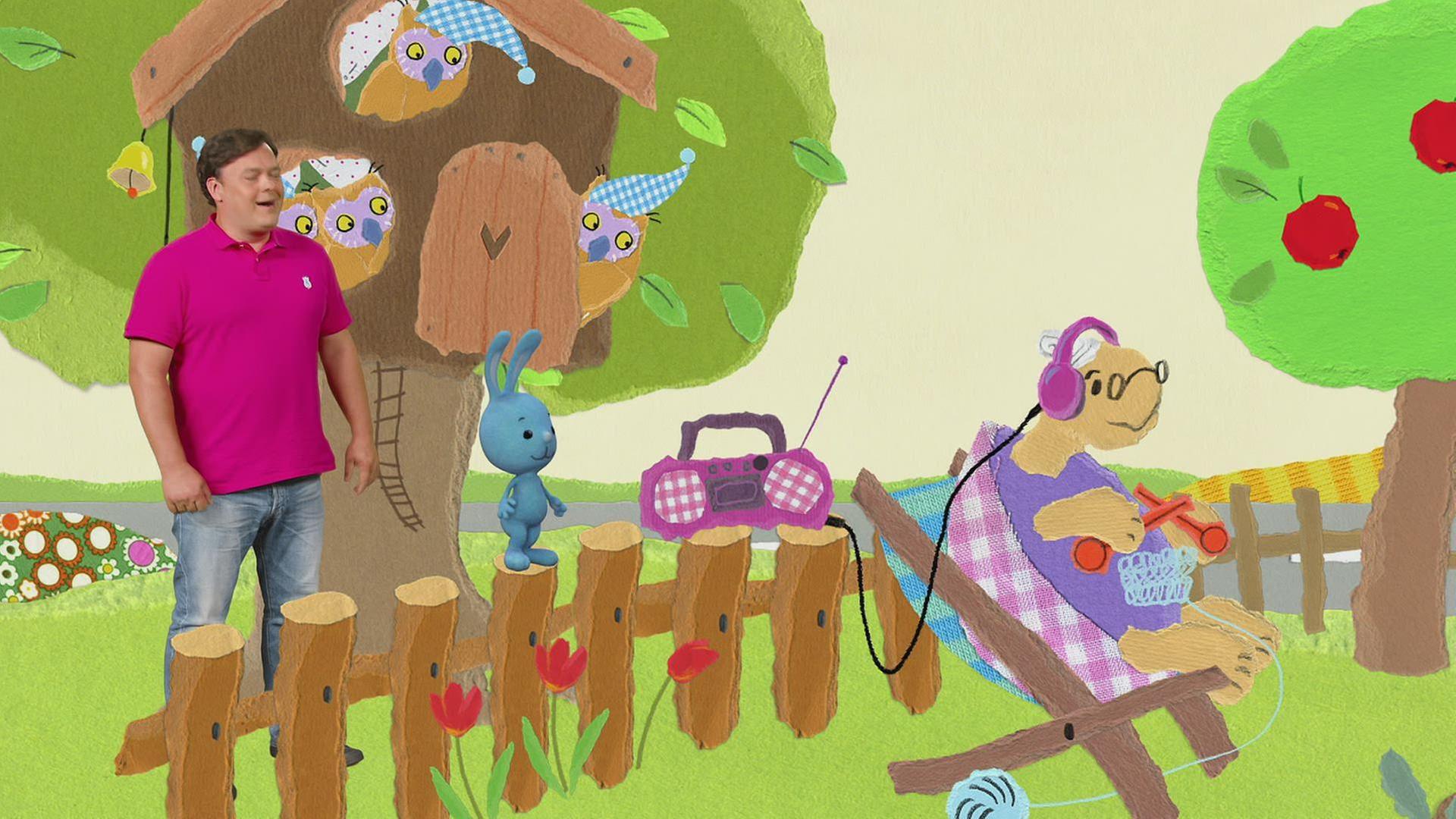 Kikaninchen und Christian gehen einer Ruhestörung nach