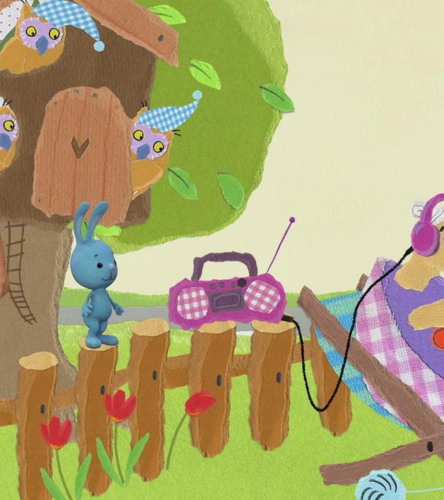 Kikaninchen und Christian gehen einer Ruhestörung nach