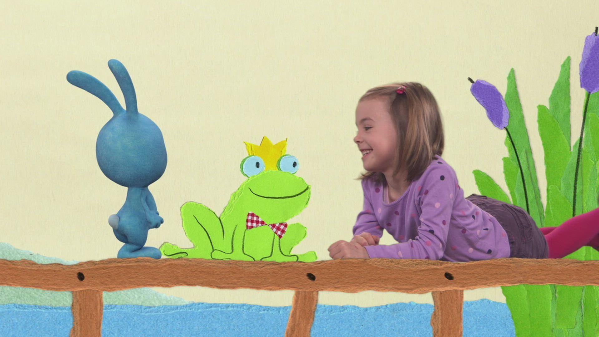 Küss mich, ich bin ein Frosch