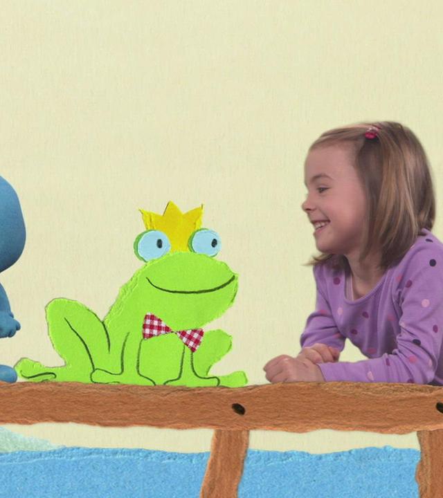 Küss mich, ich bin ein Frosch