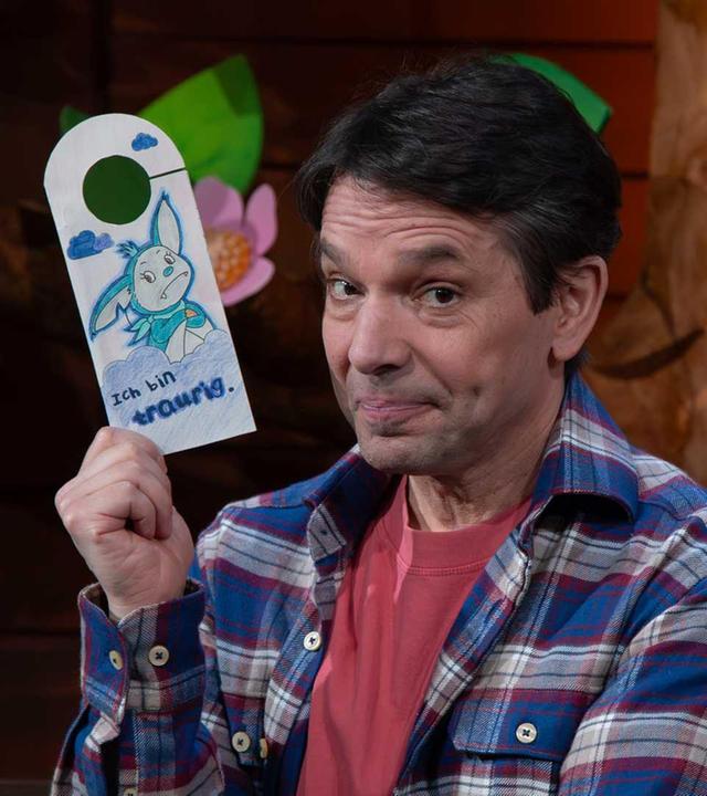 MACH MiT! Türschild basteln - Traurigkeit zeigen