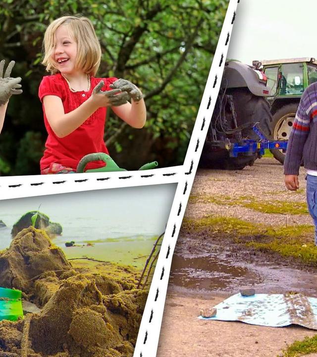 Matsch und Sand - wir spielen und bauen