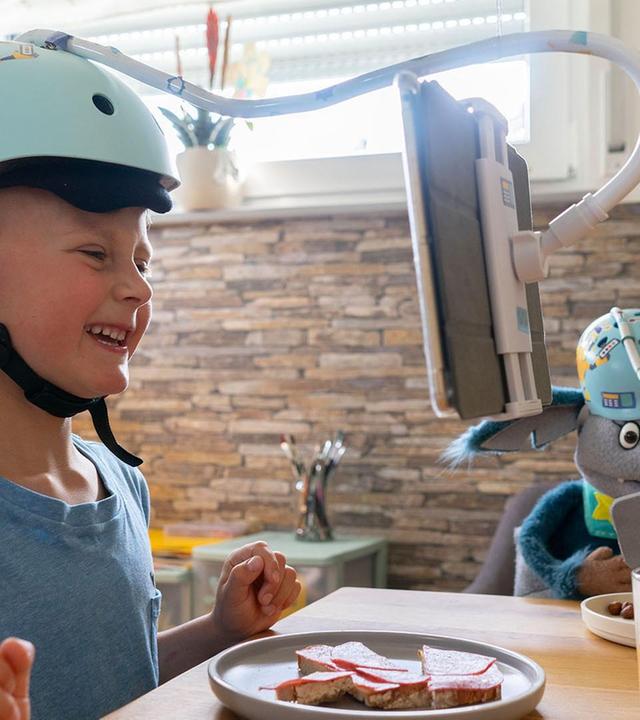 Maxi will nicht das Tablet ausmachen