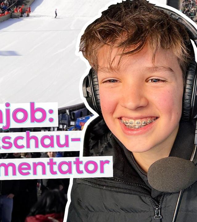 Maxis Tag als Skisprung-Kommentator