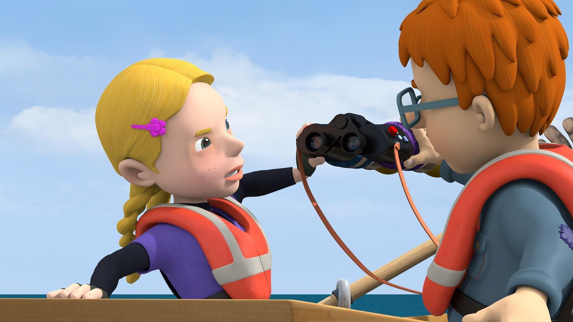 Meeresschildkröte in Not